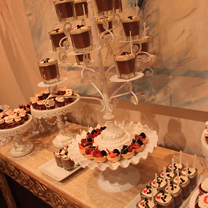 Valentine's Dessert Display