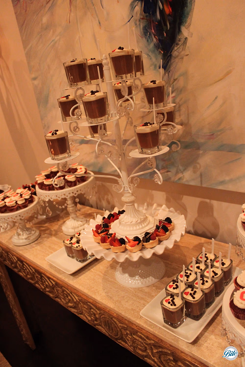 Valentine's Dessert Display