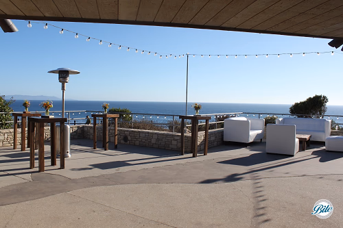 The outdoor lounge