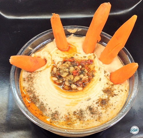 Quicksand Hummus Platter #Halloween