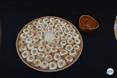 Tray of Eyeballs with Bloody Ooze | Halloween