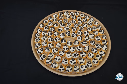Ghostly Puff Pastry Canape | Halloween