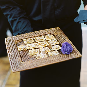 Tray-Passed Pissaladiere (French Onion Tarts)