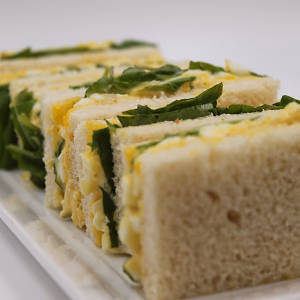 Egg Salad Finger Sandwich for Tea