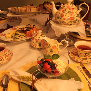 Tea Party Placesetting with Classic China