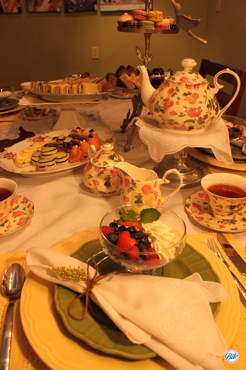 Tea Party Placesetting with Classic China