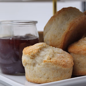 Scones with Clotted Cream and Jam