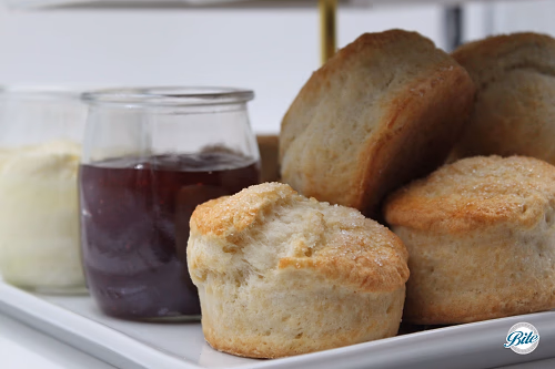 Scones with Clotted Cream and Jam