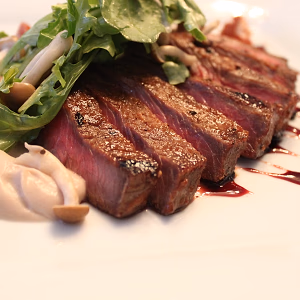 New York Strip (plated)