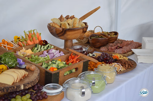 Charcuterie and Crudite Display