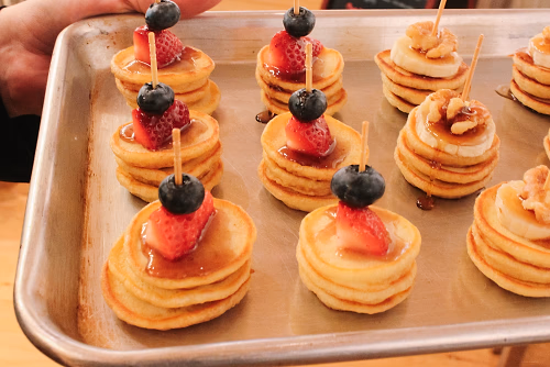 Mini Pancake Stacks