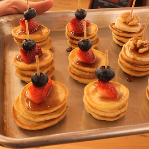 Mini Pancake Stacks