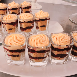 PB&J Dessert Shots