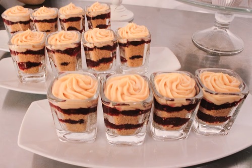 PB&J Dessert Shots