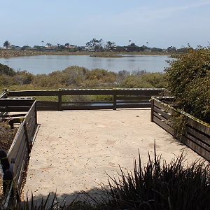 Malibu Lagoon View from Top of Boathouse