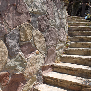 Steps Up from Boathouse