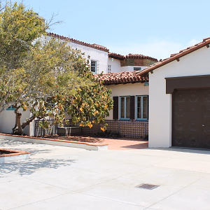 Side Courtyard @ Adamson House