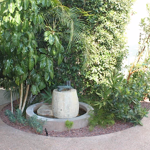 Fountain in the Courtyard @ Millwick