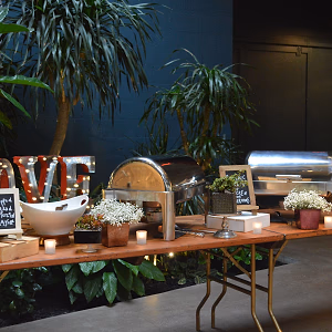 Buffet Table in Grand Hall @ Millwick