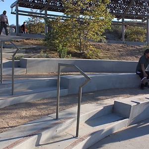 Skyline Terrace View from Amphitheater @ Baldwin Hills Scenic Overlook