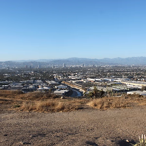 Panoramic View of LA from Skyline Terrace @ Baldwin Hills Scenic Overlook