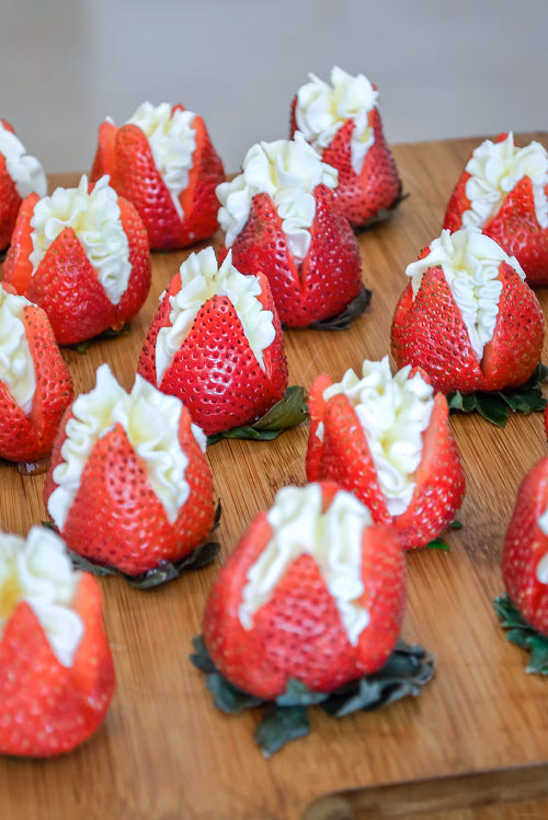 Strawberry Canapes