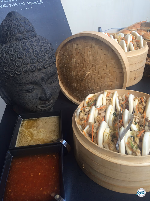 Bao Buns in Bamboo Steamer