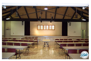 Interior of Grace Simons Lodge