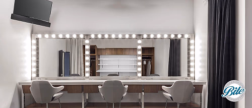 Hair and Makeup Room in Softbox @ Smashbox Studios