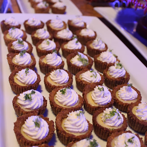 Cashew Crusted Key Lime Pie Bites