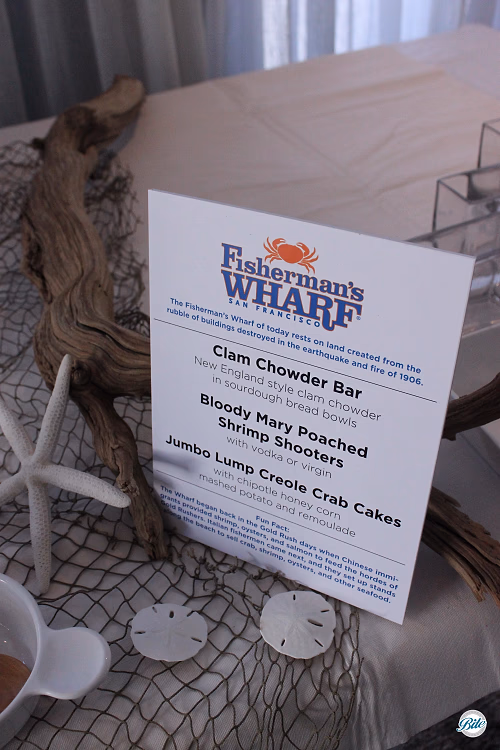 Fisherman's Wharf Menu