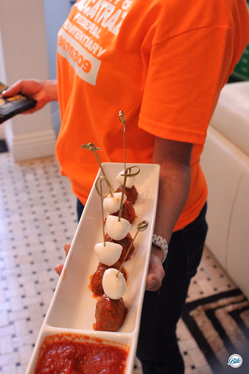 Meatball & Mozzarella w/ Marinara Sauce