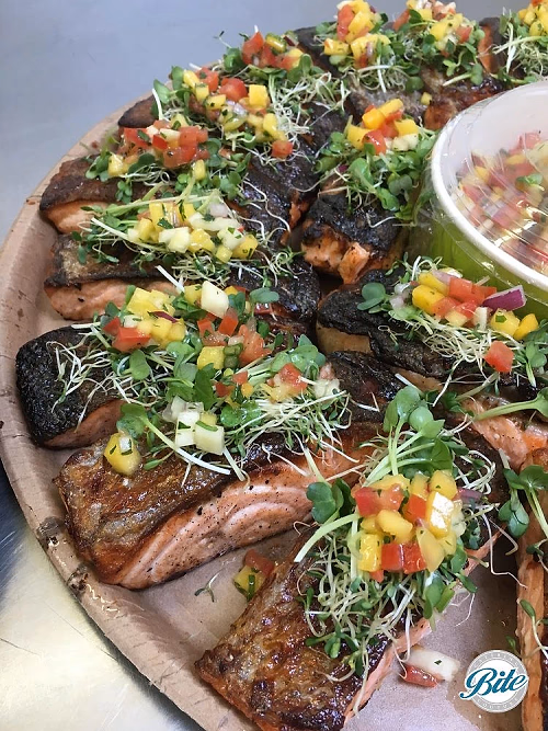 Crispy BBQ Salmon 