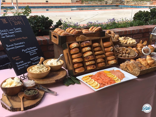 Bread Bar Breakfast Display
