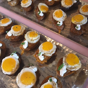 Mini Stuffed Breakfast Potatoes