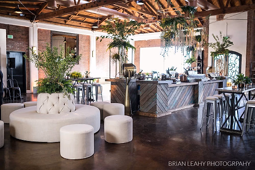 Lounge and Center Bar Setup @ At the P