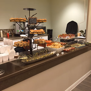 Display of Hors d'Oeuvres