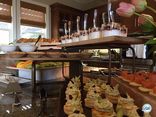 Closeup of Hors d'oeuvres on Display