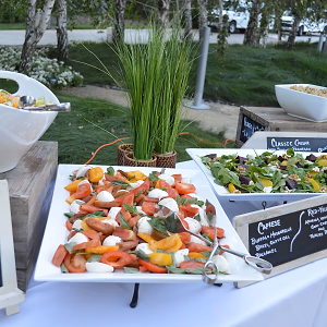 Assortment of Salads on a Station