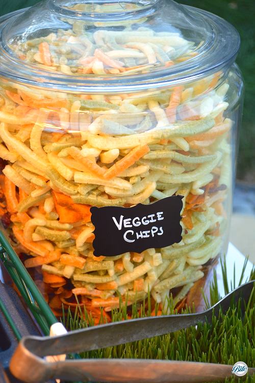 Veggie Chips in Glass Jar
