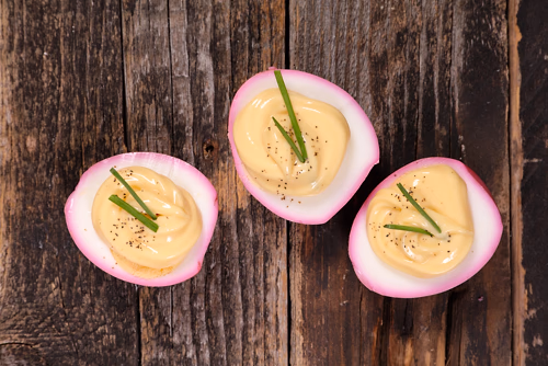 Colorful Deviled Eggs