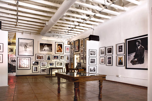 Diagonal View of Gallery Space @ Mr Musichead