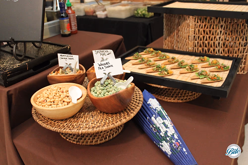 Asian Snacks on Display