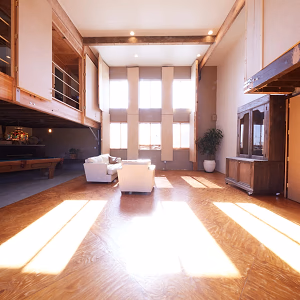 East Loft Lounge area with pool table