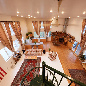 Forge West Loft View from Stairs