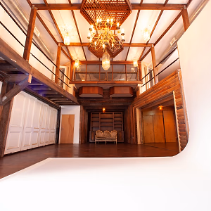 Forge Studio East Cyclotron and Chandelier