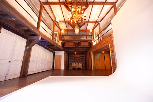 Forge Studio East Cyclotron and Chandelier