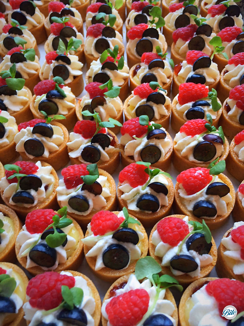 Lemon Tarts on Tray