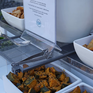 Roasted Kaboacha Squash on Market Display