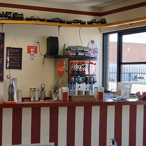Ice Cream Bar in Parlor @ Automobile Driving Museum